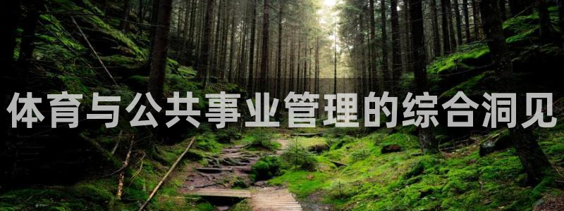 必一体育下载app下载：体育与公共事业管理的综合洞见